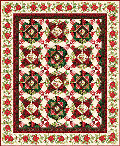 Holly Berry Park Quilt Kit
