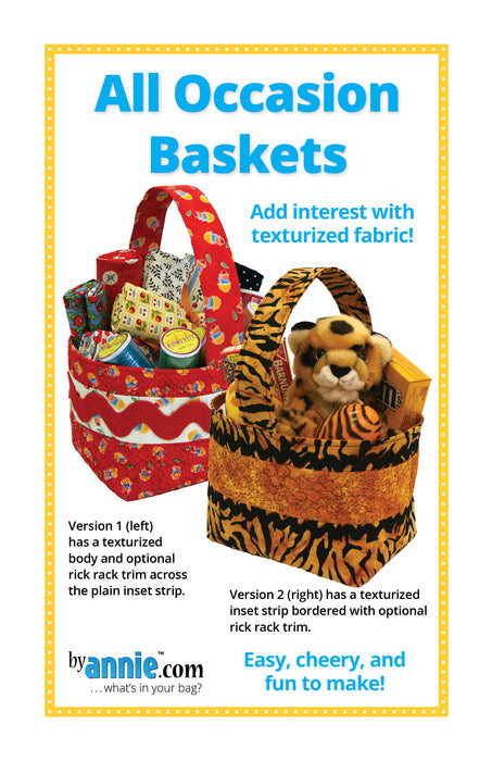 All Occasion Baskets Pattern