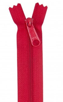 Hot Red 24" Zipper