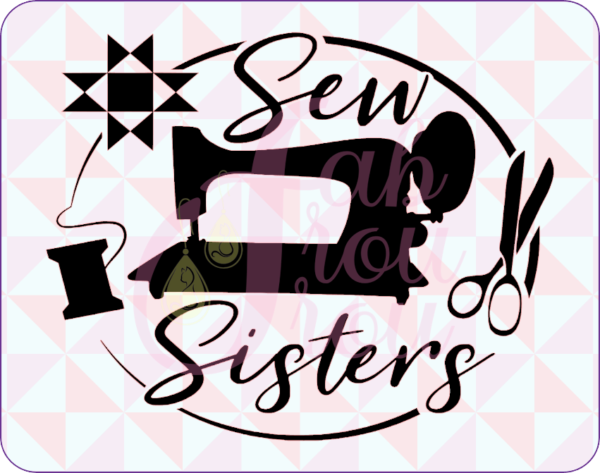 Sew Sisters Magnet