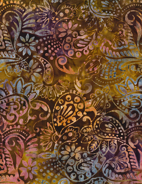 Copper Mountain Batiks 1400-22288-687 Multi