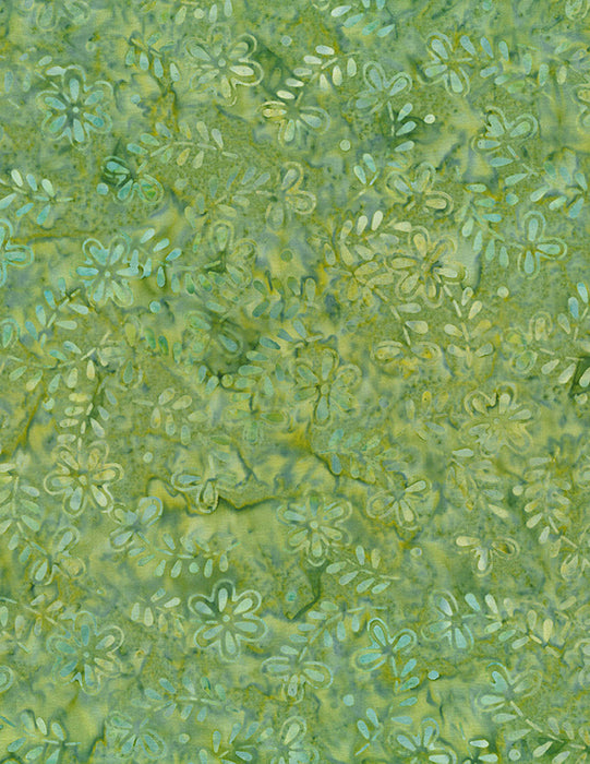 Copper Mountain Batiks 1400-22292-745 Lime Green