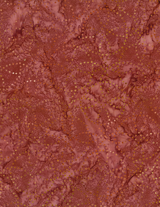 Copper Mountain Batiks 1400-22293-387 Dusty Red