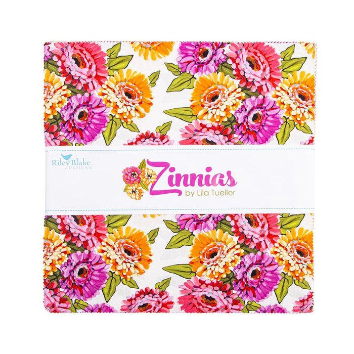 Zinnias 10" Stacker
