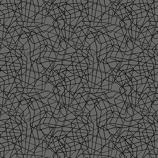 Stitchy 13267-14 Threaded Lines Dark Grey