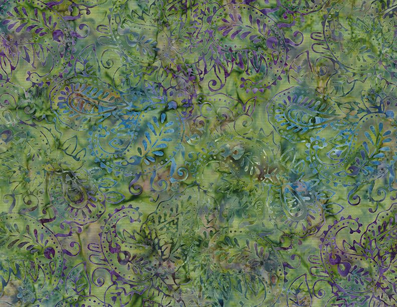 Batiks 1400-22276-764 Green/Purple