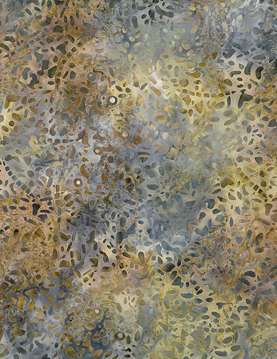 Plum Bouquet Batiks 1400-22298-746 Cream/Blue