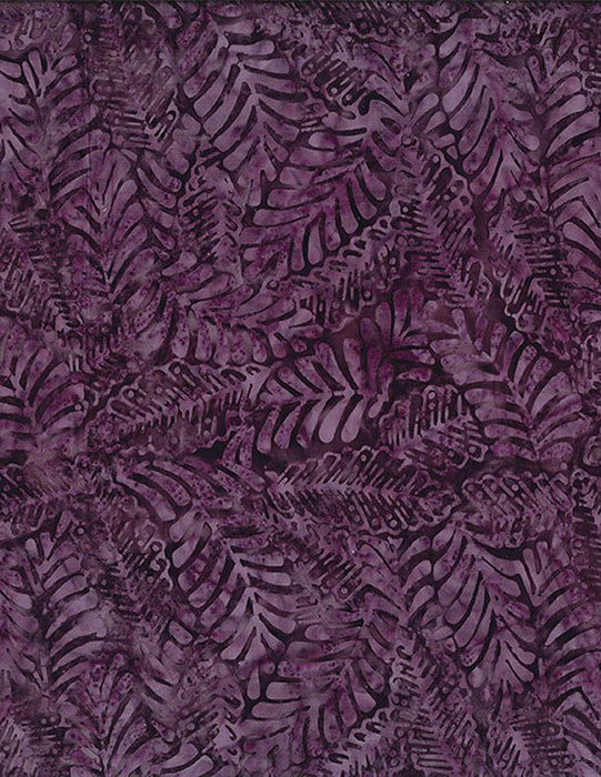 Plum Bouquet Batiks 1400-22299-639 Dark Purple