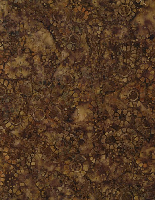 Cinnamon Twist Batiks 1400-22302-257 Brown