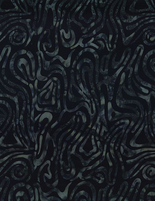 Cinnamon Twist Batiks 1400-22303-449 Midnight Blue