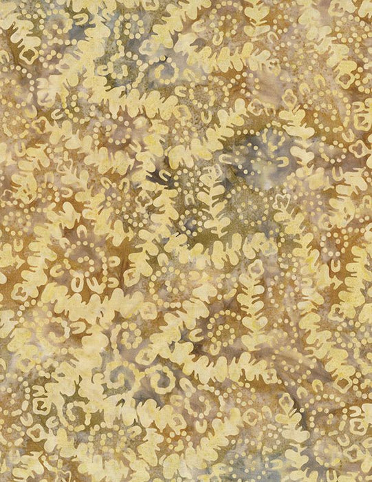 Cinnamon Twist Batiks 1400-22304-588 Golden Yellow