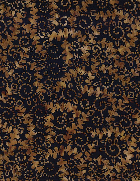 Cinnamon Twist Batiks 1400-22304-922 Black