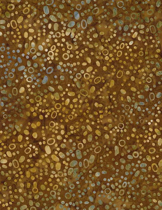 Cinnamon Twist Batiks 1400-22305-225 Honey Brown