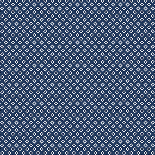 Classic Keepsakes in Blue 14652-55 Diamond Geo Navy Blue