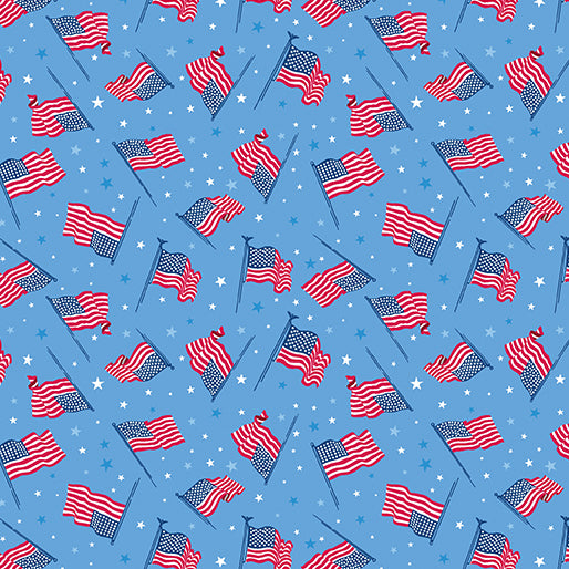 Celebrate the USA 15200-54 Medium Blue