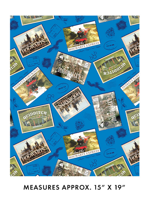 Harry Potter 15215-56 Postcards Royal Blue