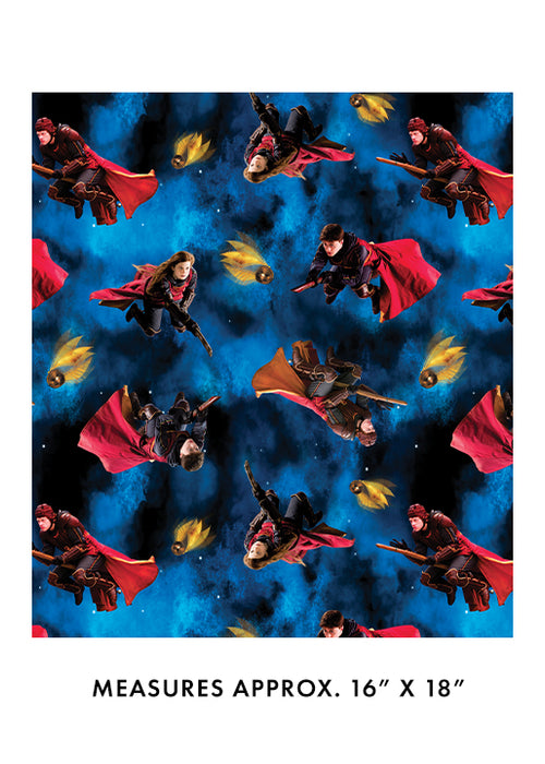 Harry Potter 15218-55 Playing Quidditch Blue