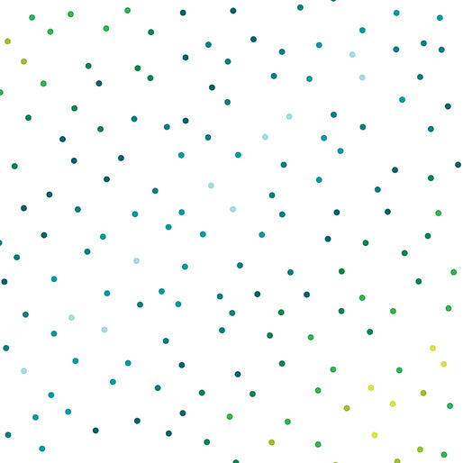 Happy Notes 16443-90 Dot Dot Green White