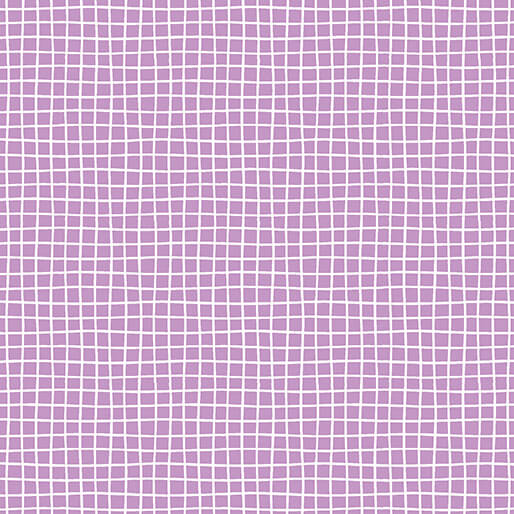 Cozy Cats 16497-64 Grid Medium Violet