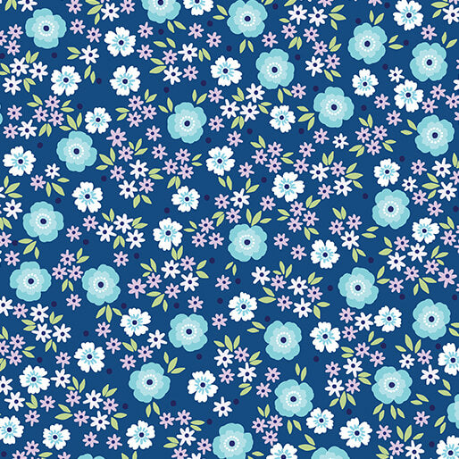 Seaside Garden 17182-50 Cobalt