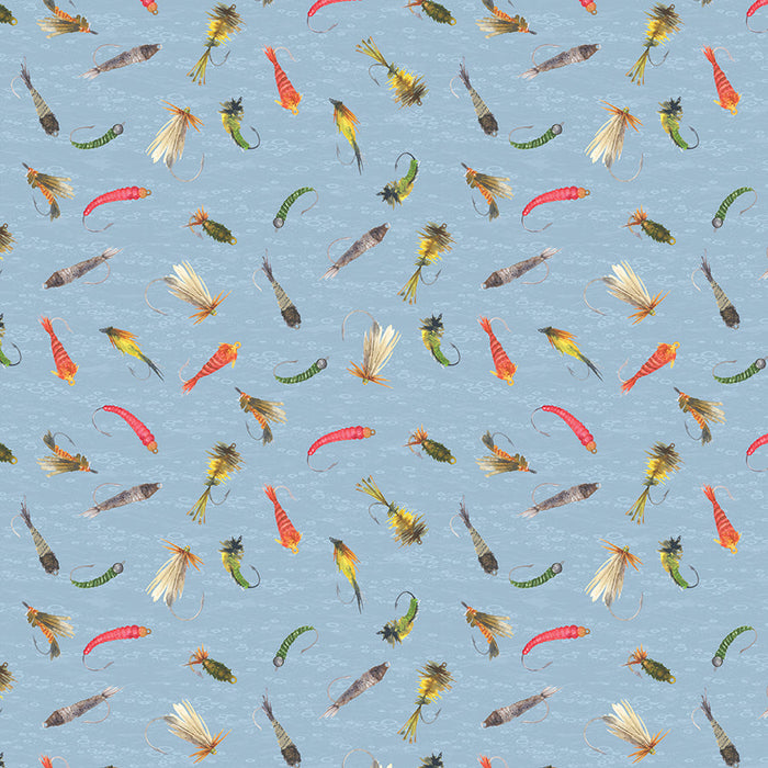 Gone Fishing 3061-21764-435 Blue