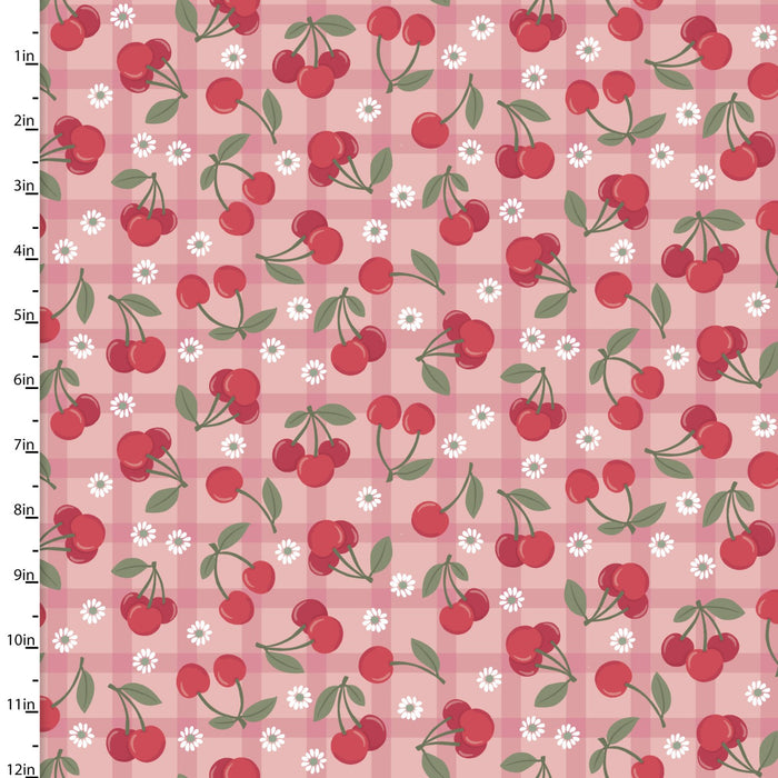 Highland Hazel 22986-PNK-CTN-D Cherries Jubilee