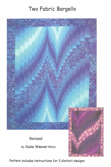 Two Fabric Bargello Pattern