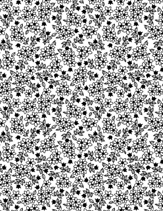 Shadow Blooms 3068-40058-199 White