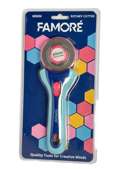 Famore Rotary Blade Handle & Blade Bundle 60mm