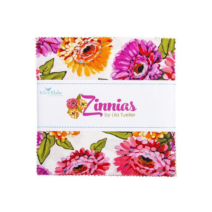 Zinnias 5" Stacker