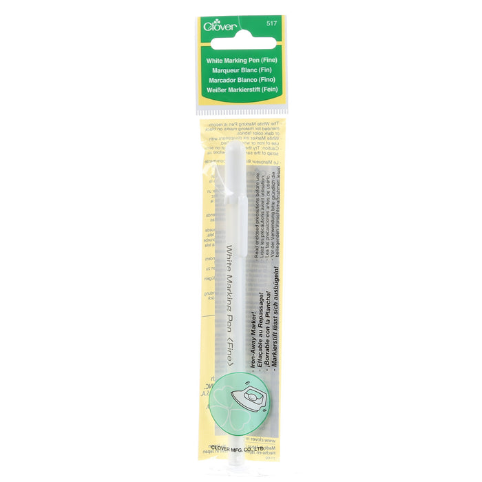 Iron Off Marking Pen White
