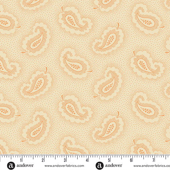 Pumpkin Licorice A-1102-L Paisley Whipped Cream