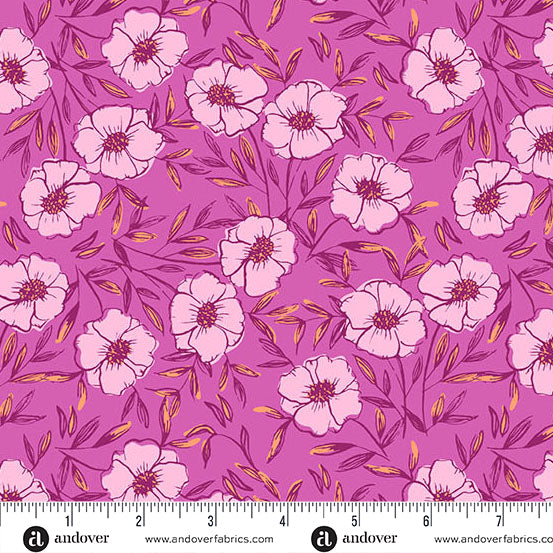Petals and Stitches A-1567-P Bouquet Bliss Fandango
