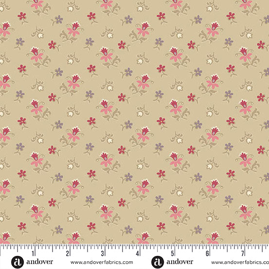Wildflower Cottage A-1593-N Buff