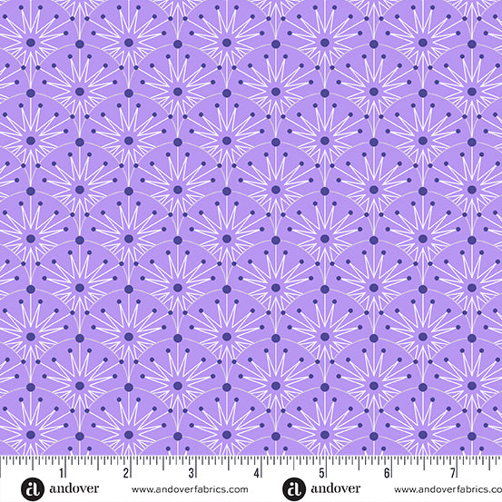 Century Prints - Deco Frost CS-1111-P Purple Haze Winter Clamshells