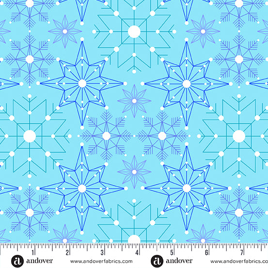 Century Prints - Deco Frost CS-1113-LB Aurora Crystalize
