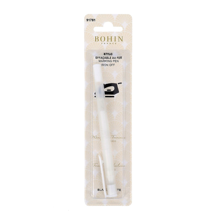 Heat-Erase Fabric Pen--White