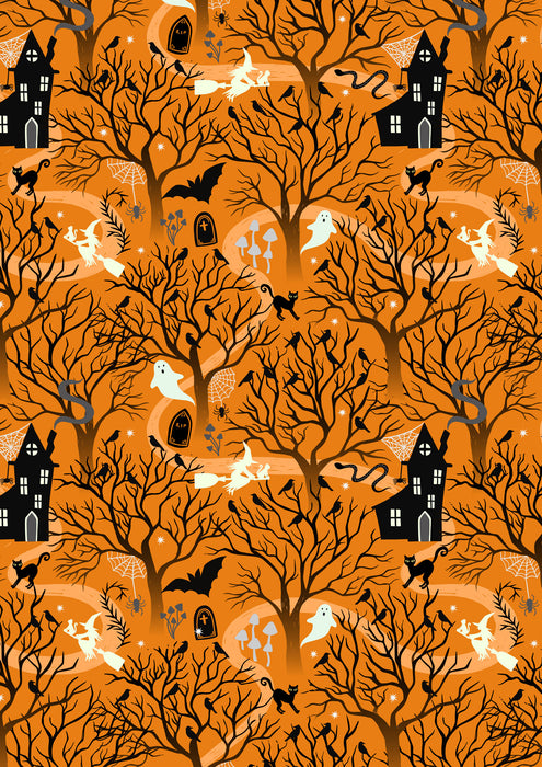 Witchy Woods A882-A Orange