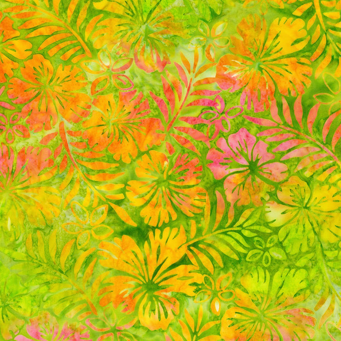 Totally Tropical Batiks AMD-21314-310 Leapfrog