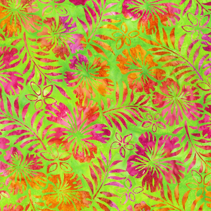Totally Tropical Batiks AMD-21314-55 Sweet Pea