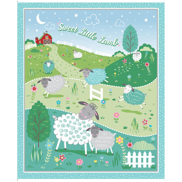Sweet Little Lamb 14962-99 36" Panel