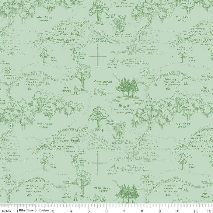 Winnie the Pooh C17001 Green
