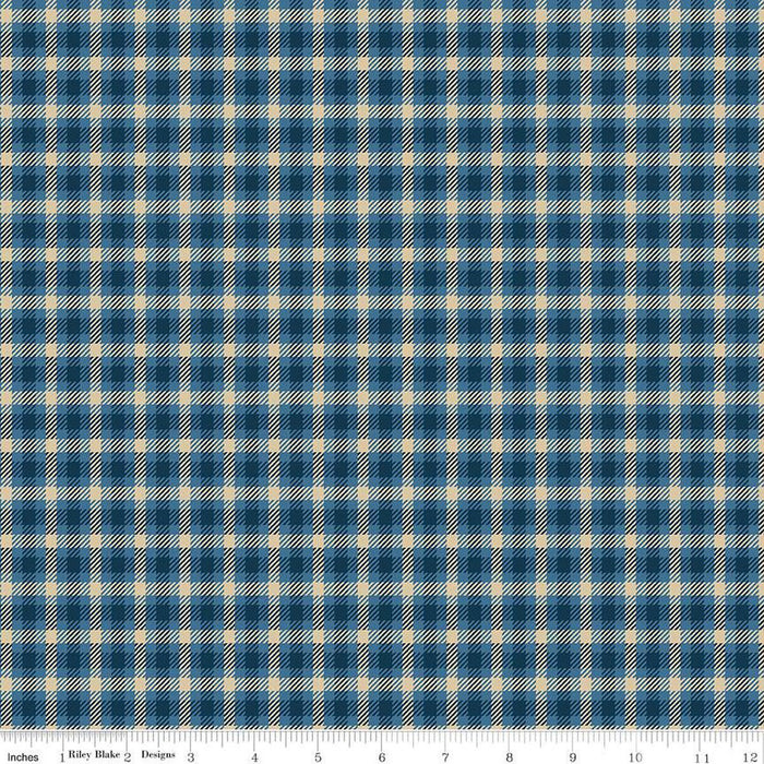 Plaid-Venture Club C17042-Blue Blue