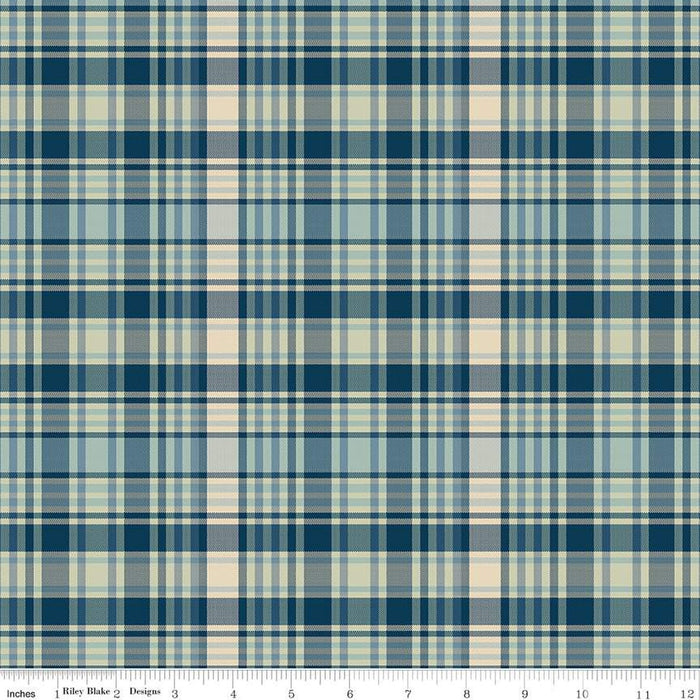 Plaid-Venture Club C17045-Blue Blue