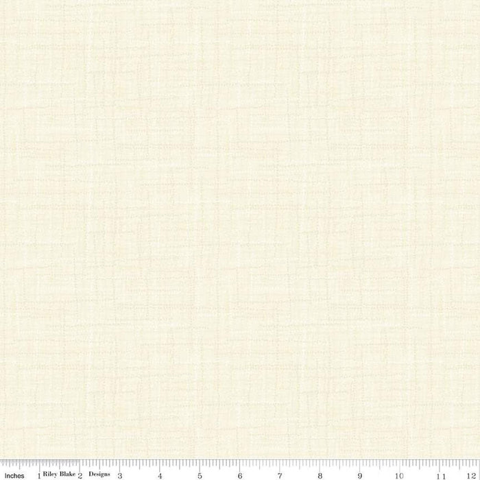Grasscloth Cottons C780-Vanilla Vanilla