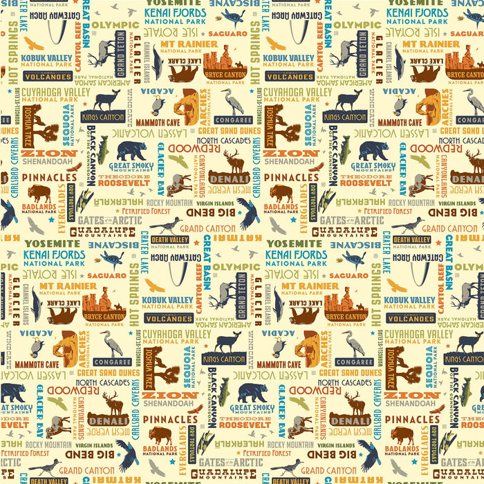 National Parks C8784-CREAM Cream