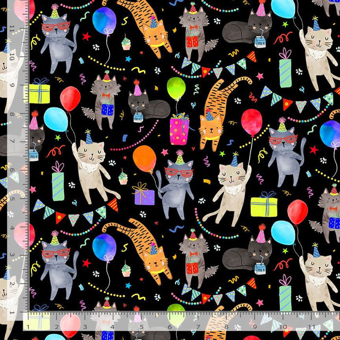 Dance Party Cats CD2065-BLACK Black