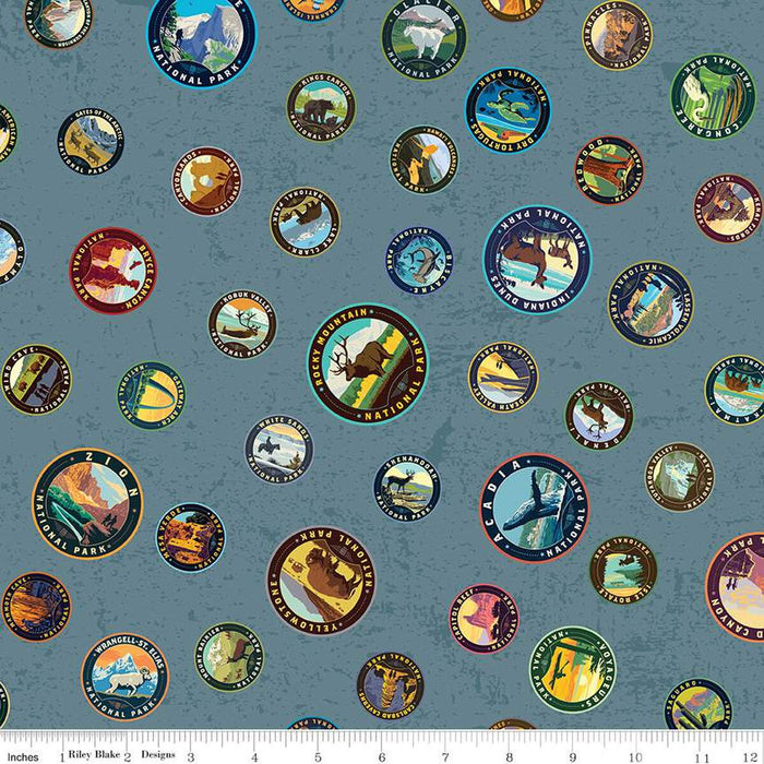 National Parks CD13292-Blue