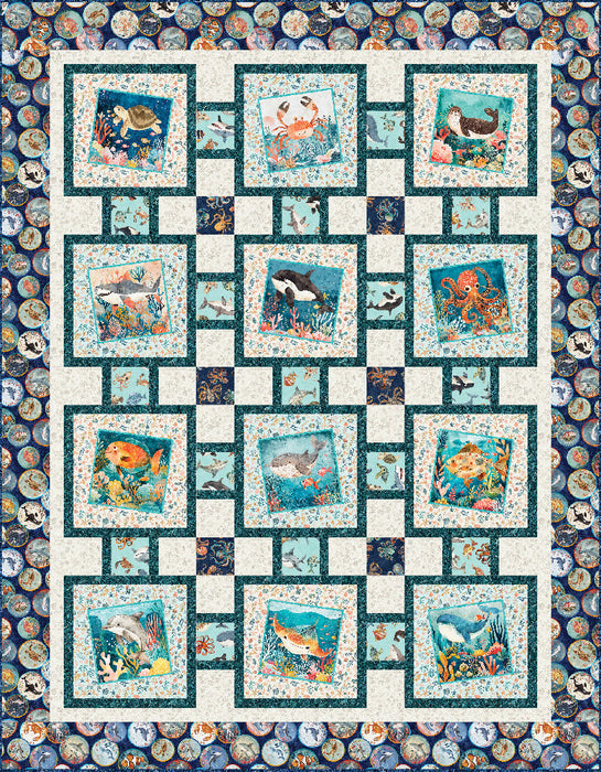 Deep Blue Sea 1034 Quilt Pattern