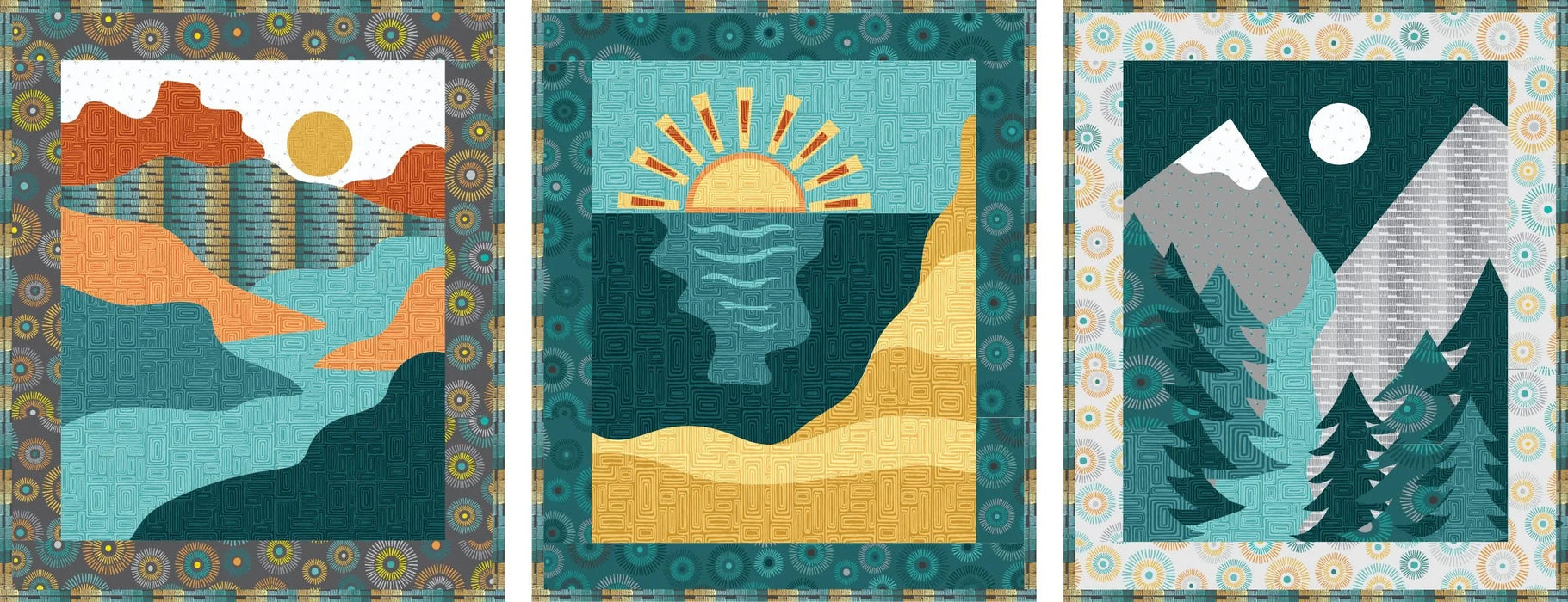 Postcard Views Quilt Kit